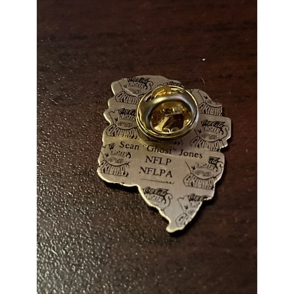 Vintage Coca-Cola NFL Monsters Of The Gridiron Sean‎ “Ghost” Jones Pin
